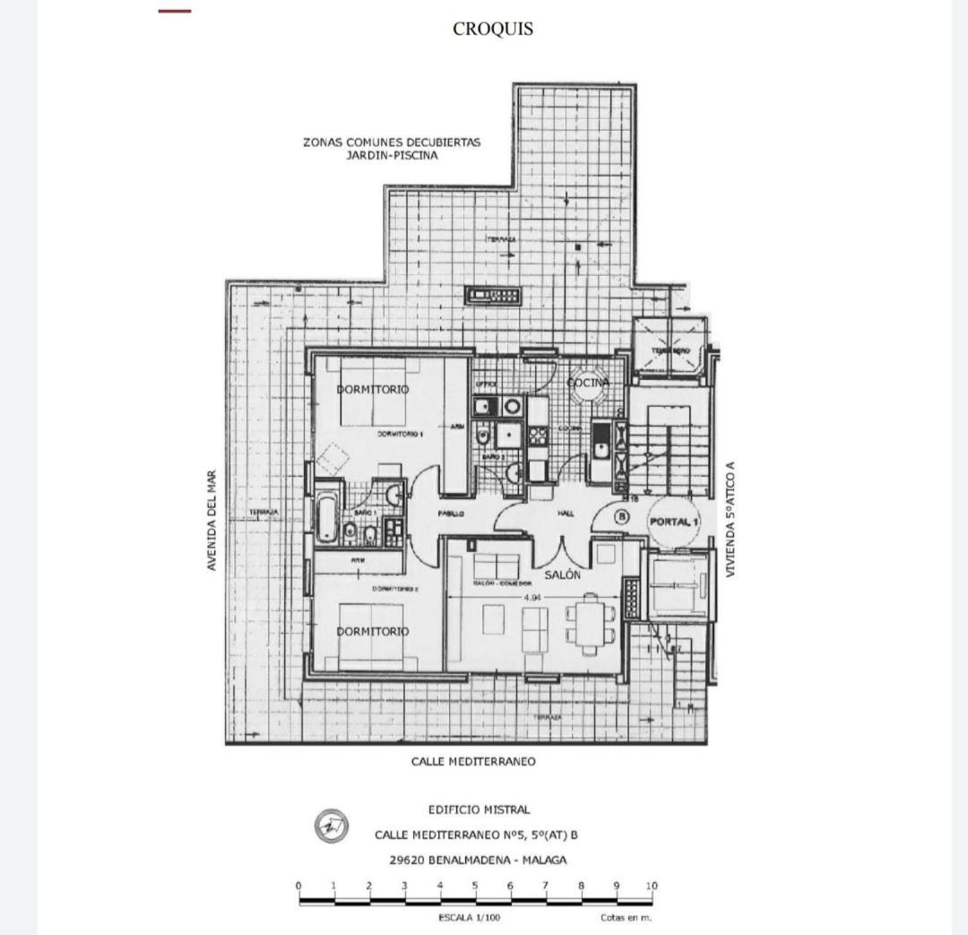 Apartamento Atico Puerto Marina 2 Hab Con Piscina, 500M De La Plata Torremolinos Exterior foto