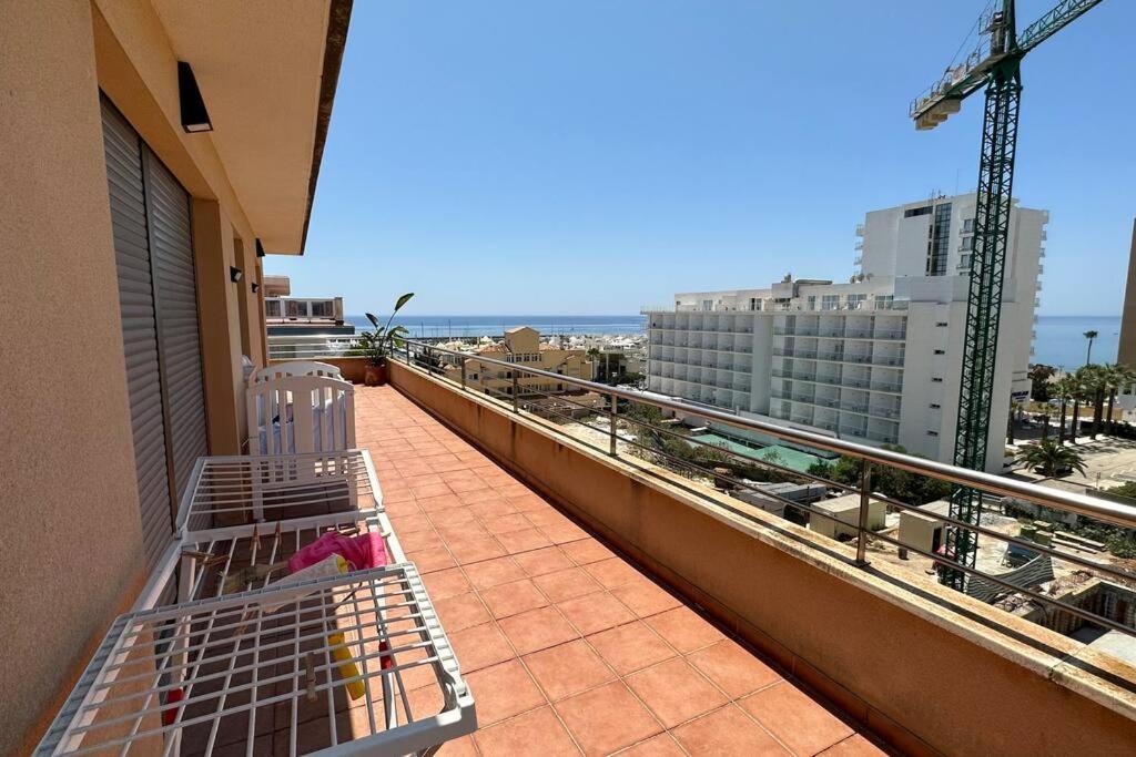 Apartamento Atico Puerto Marina 2 Hab Con Piscina, 500M De La Plata Torremolinos Exterior foto